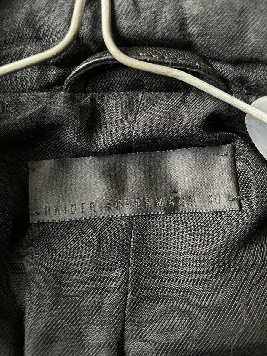 FW16 Cropped Leather Jacket - 5
