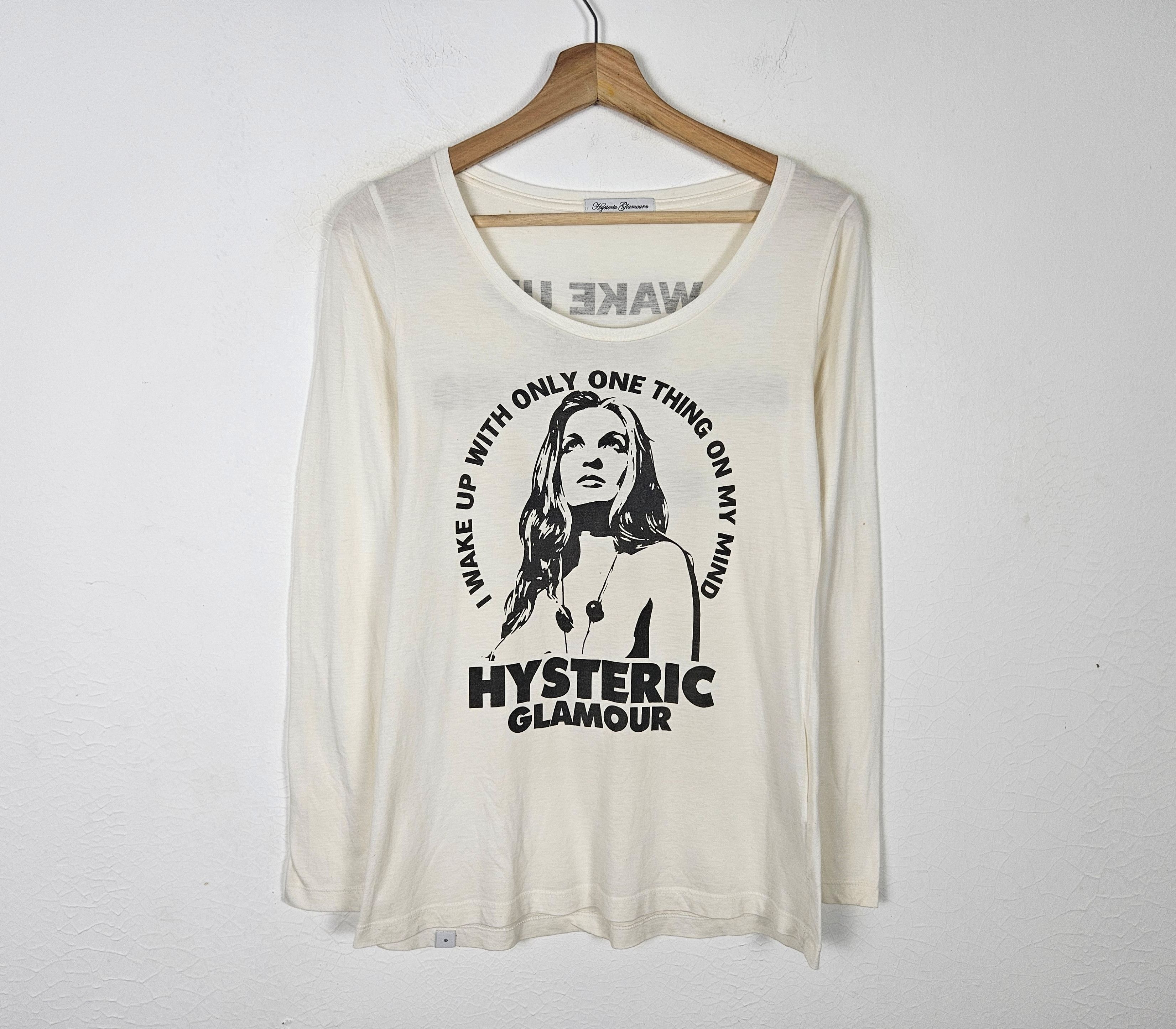 Hysteric Glamour I Wake Up With Only One Thing shirt - 3