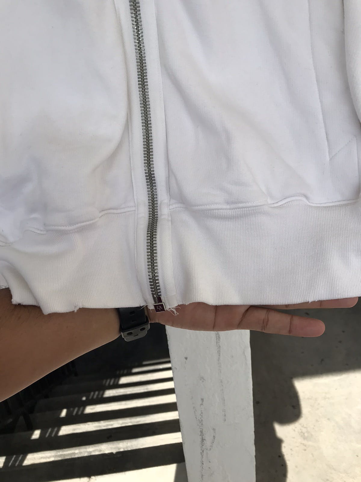 Rick Owens DRKSHDW melange-effect long-sleeved hoodie - Grey