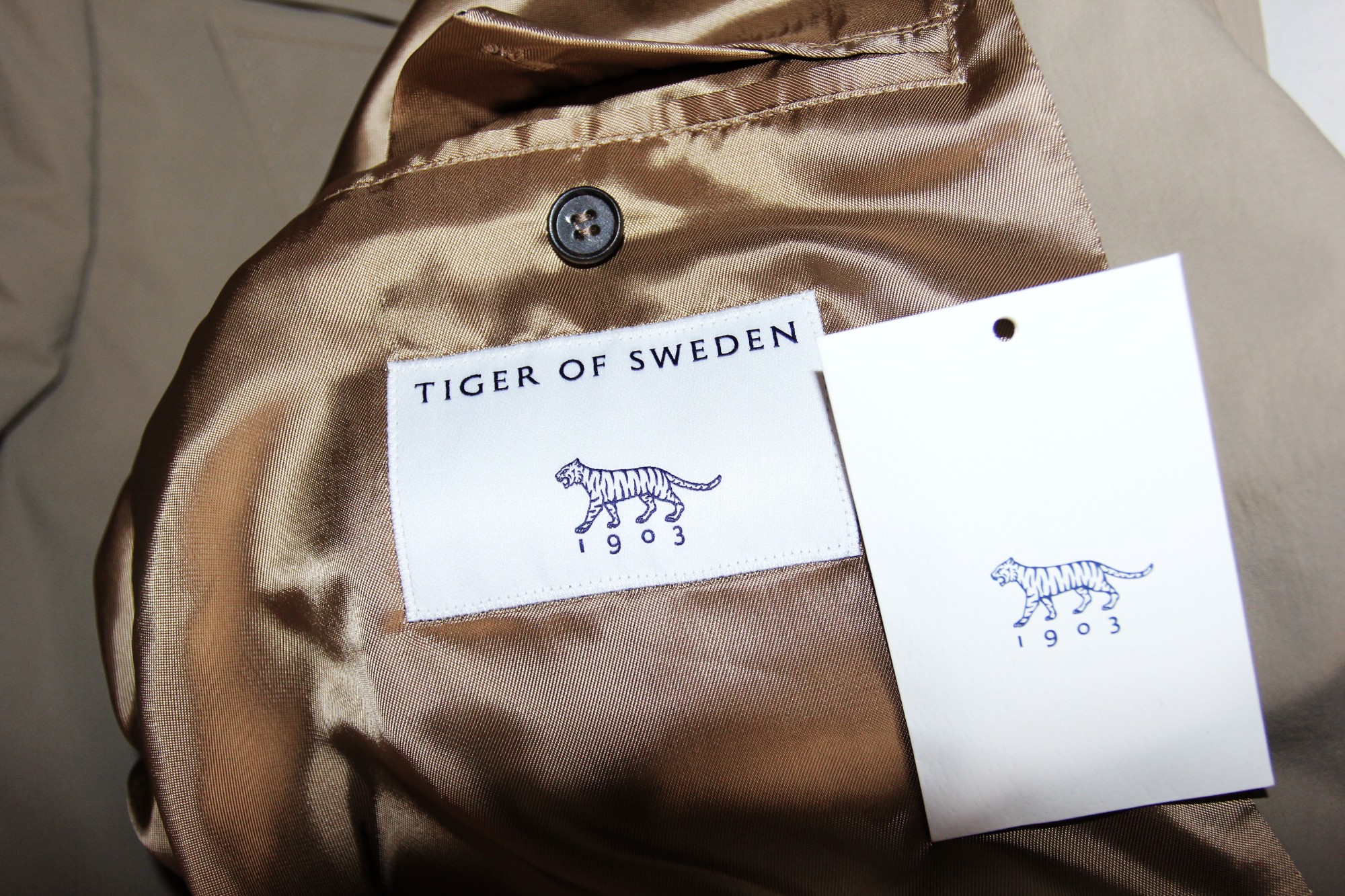 BNWT SS23 TIGER OF SWEDEN LONG TRENCH COAT 54 - 7