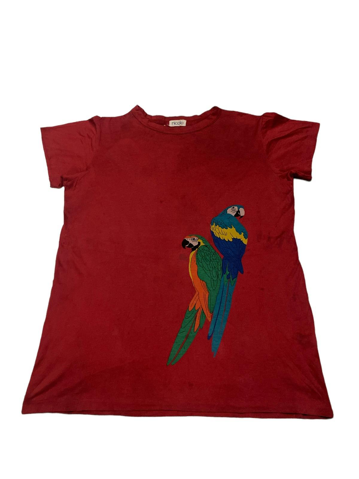 Vintage Nicole Matsuda Bird design t shirt Single Stitch - 1