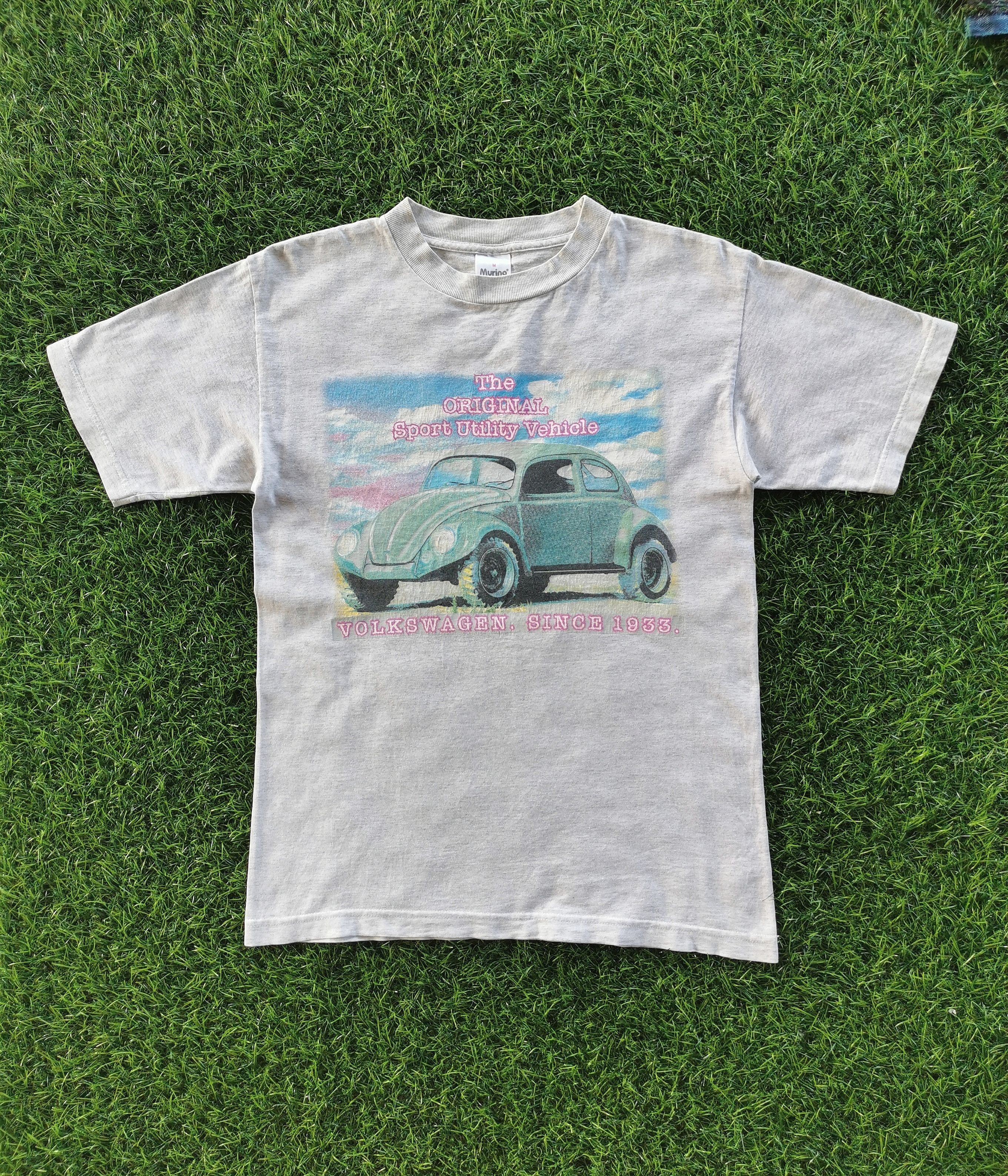 90s Vintage Volkswagen Beetle Graphic Tees - 7