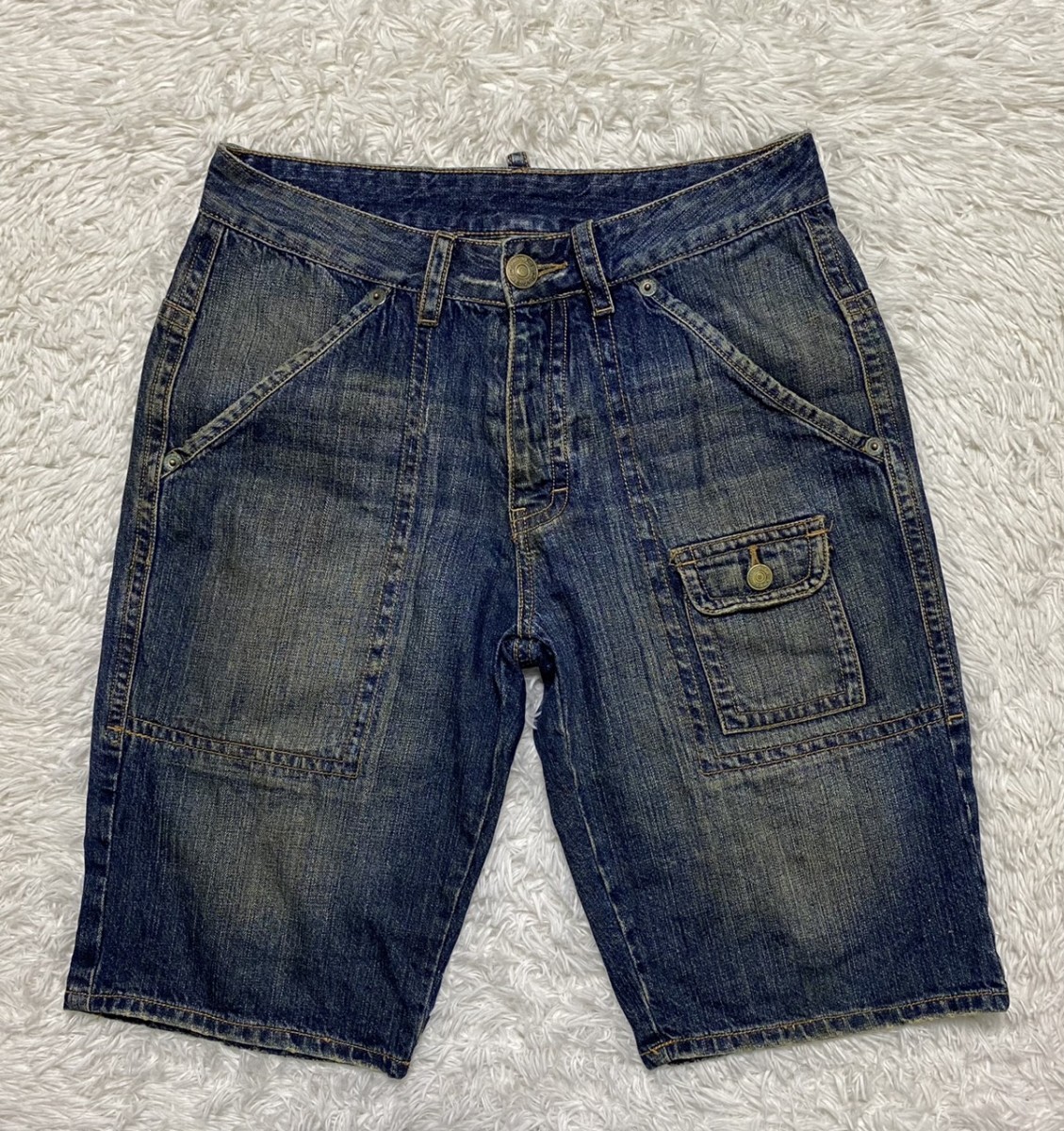 Vintage - Dsquared Dungaree Spring 85 Rare Distressed Denim - 1