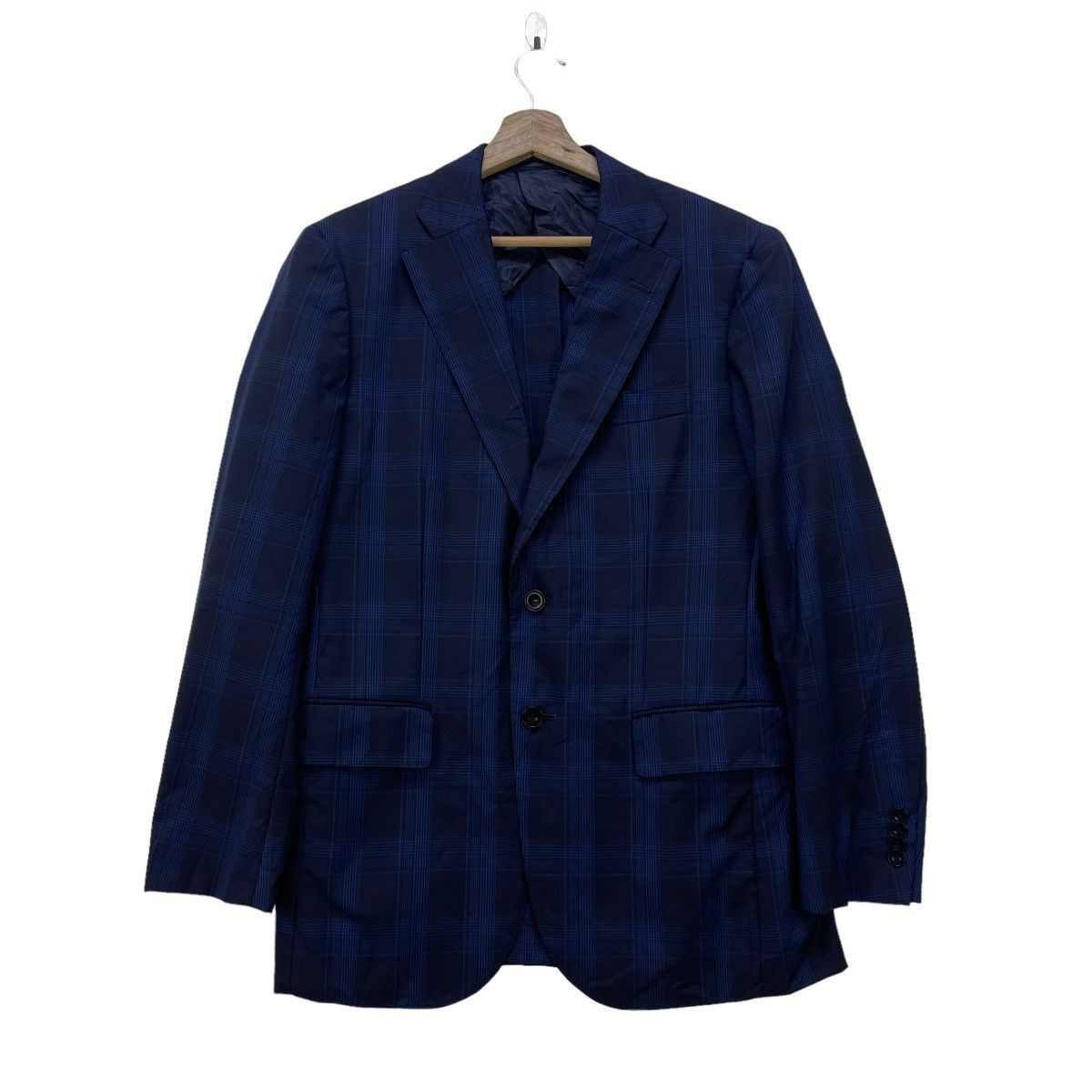 Luxury Brand Loro Piana Check Casual Jacket - 1