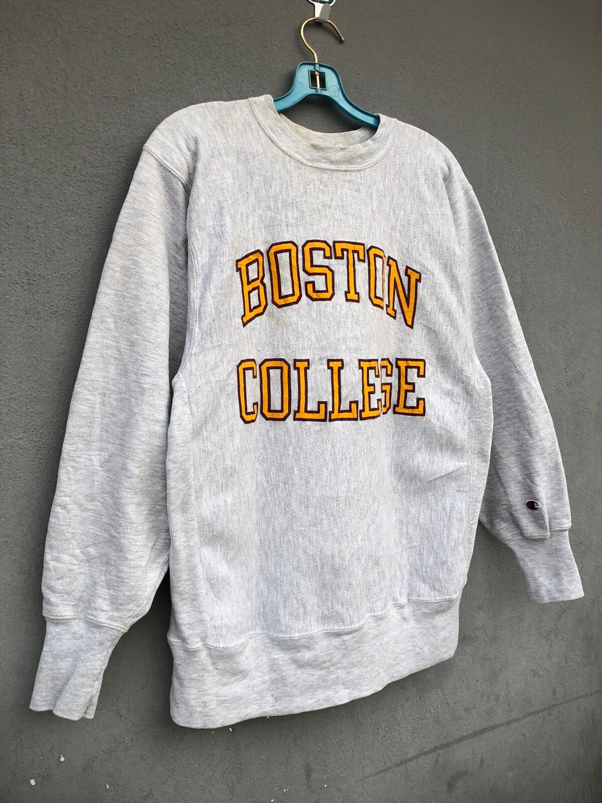 Vintage Champion Reverse Weave BOSTON COLLEGE Sweatshirt - 3