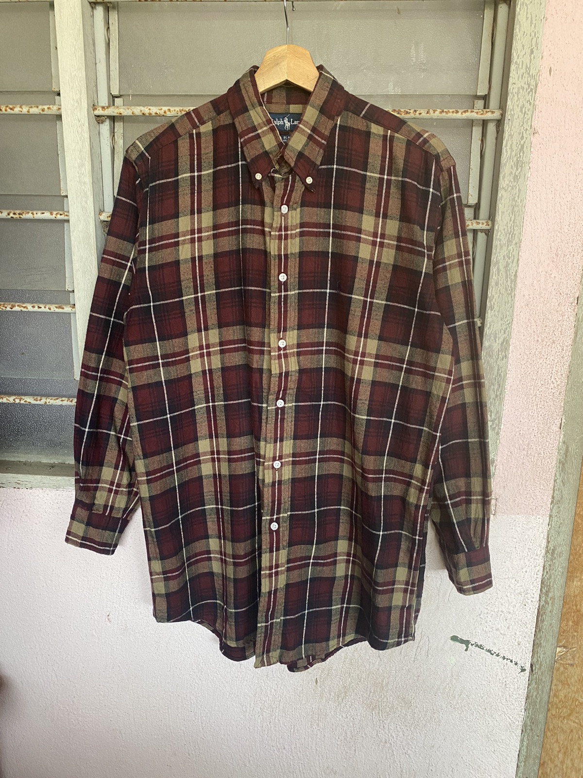 🔥 STEALS 🔥 Polo Ralph lauren Checker Plaid Brown - 5