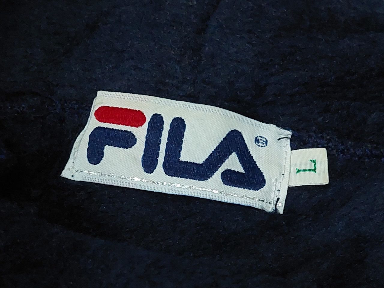 Vintage 1990s Fila Sweatshirt Biella Italia Big Logo - 3