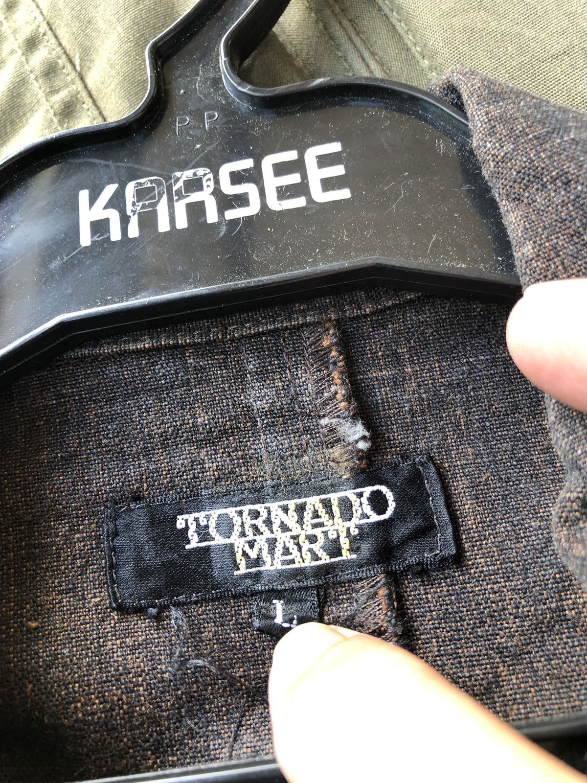 Tornado Mart Denim Jacket Minimalist Design - 5