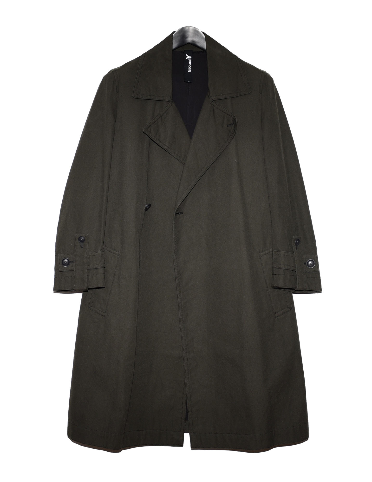 Yohji Yamamoto Ground Y Trench Coat - 1