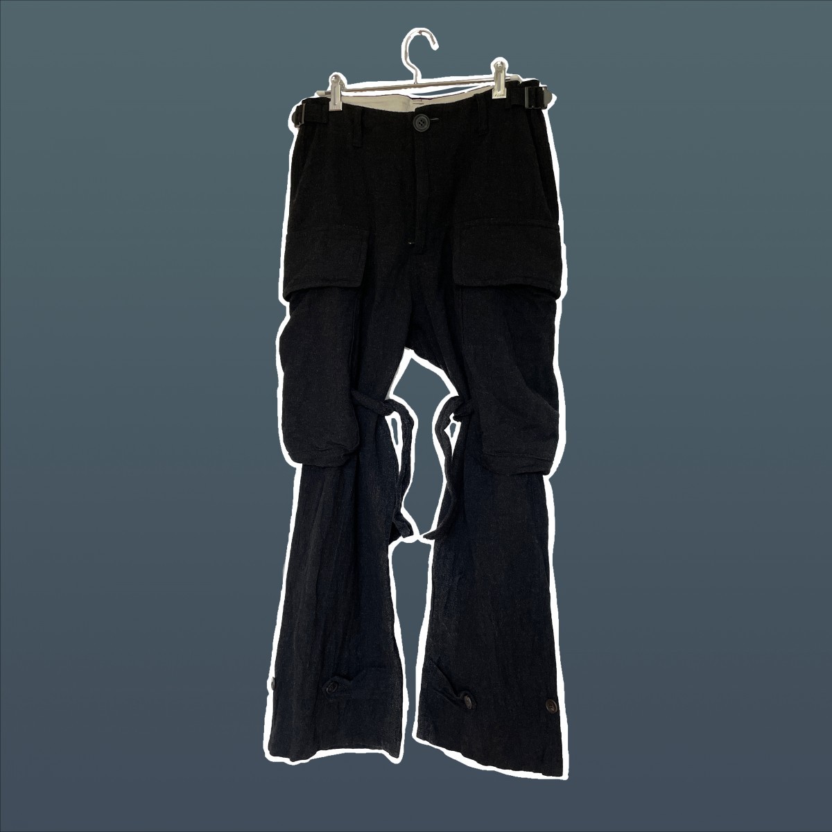 AW07 Wool Metal pants - 3