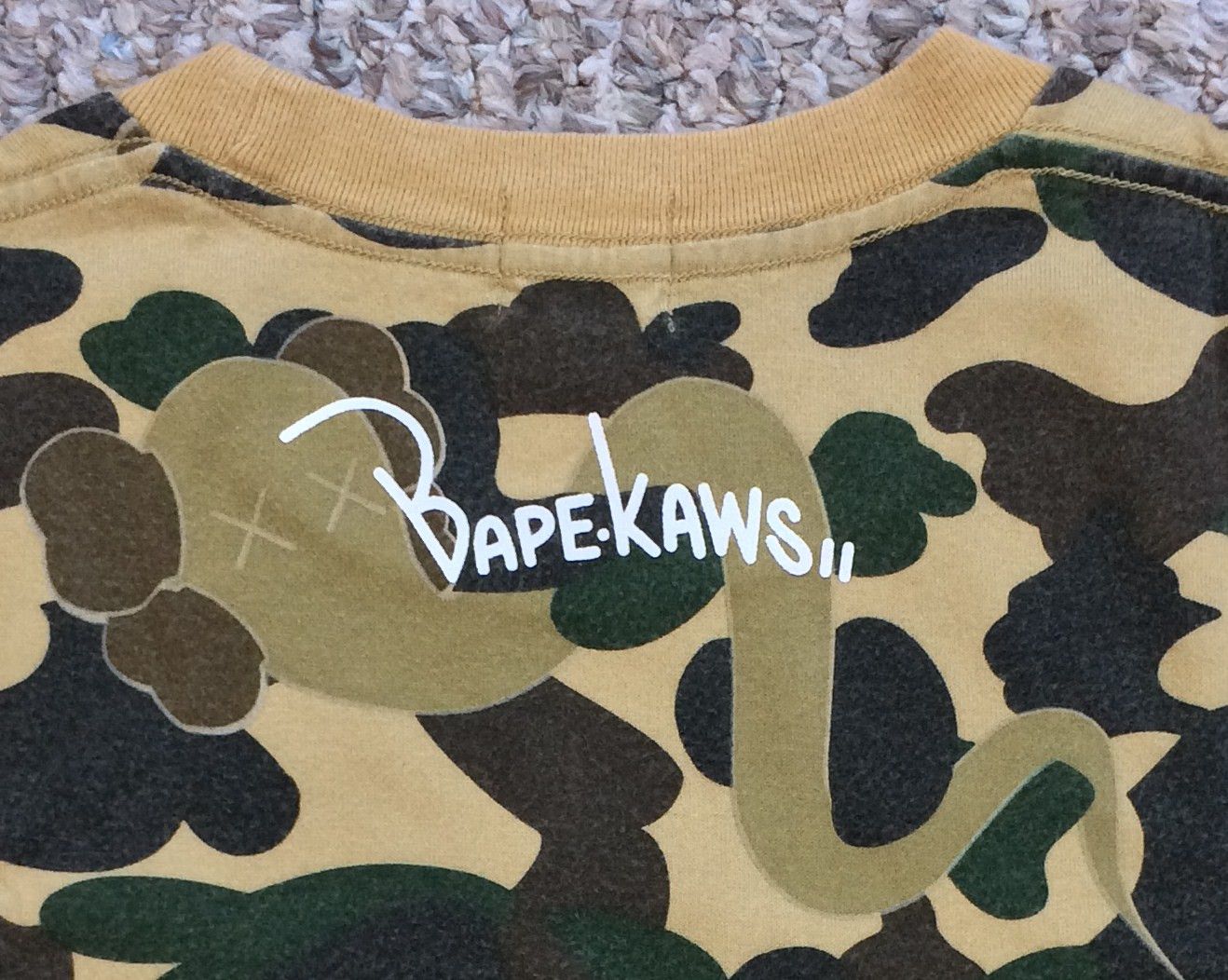 F/W 2005 Bape x Kaws 1st Camo Tee - 4