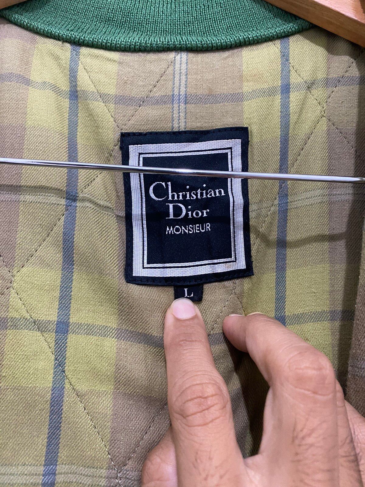 Vintage Christian Dior Monsieur 2 Way Jacket Made Japan - 6