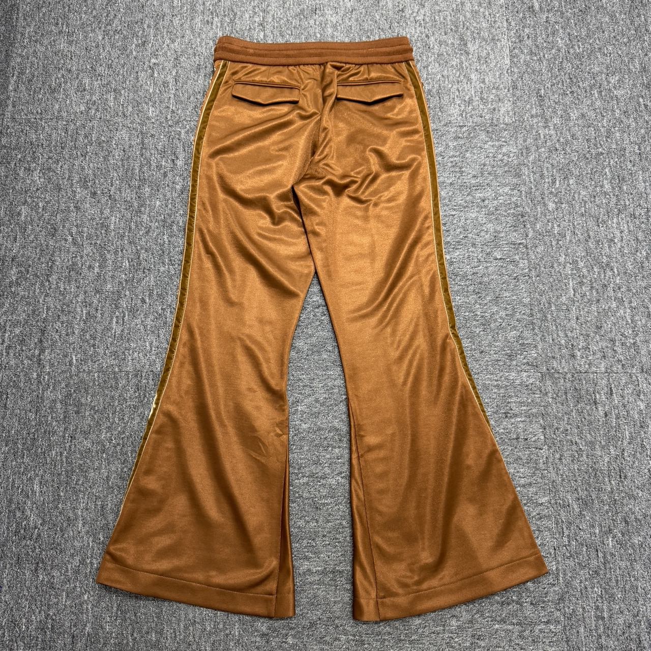 Dior side medal nylon flared trousers - 2
