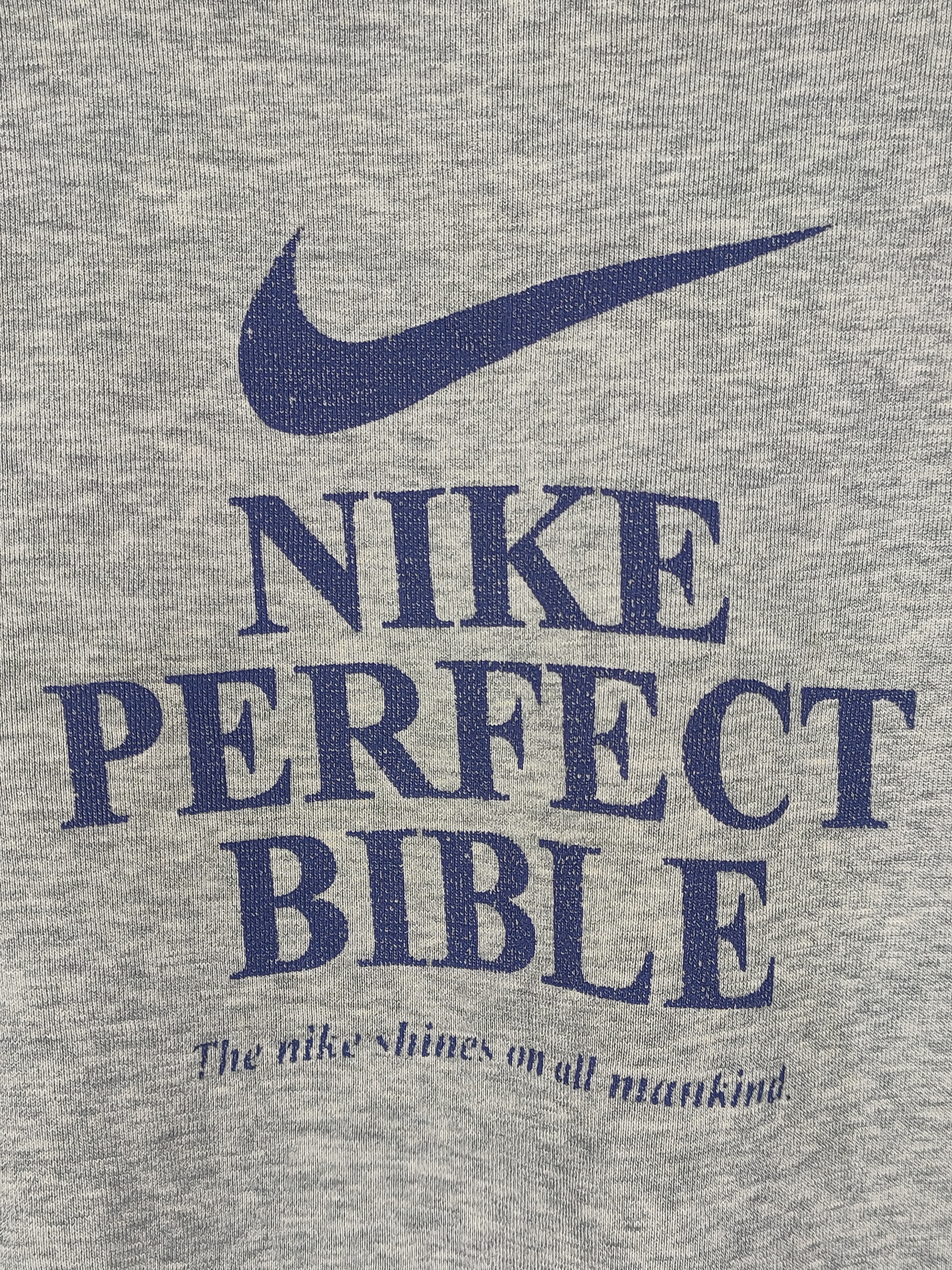 Vintage - Vintage Nike 90s Perfect Bible Distressed Sweatshirt - 7