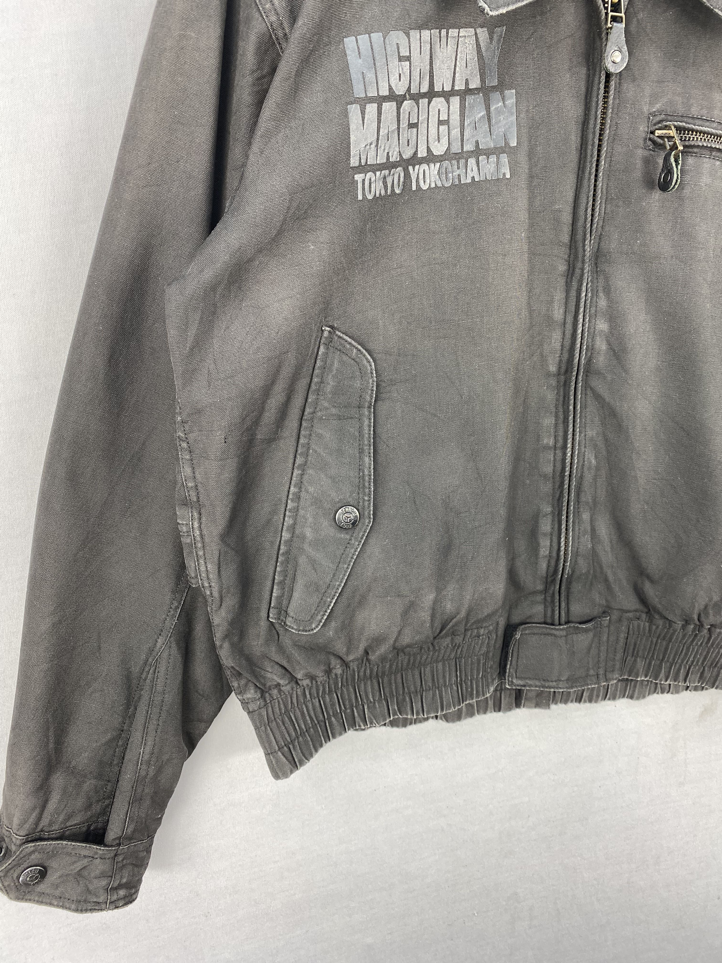 Vintage Y2K Yellow Corn Tokyo Yokohama Detroit Jacket - 3