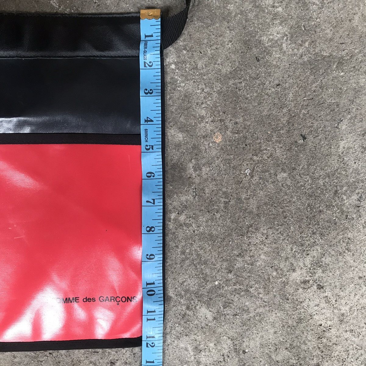Comme des Garcons vinyl waist bag belt bag - 5