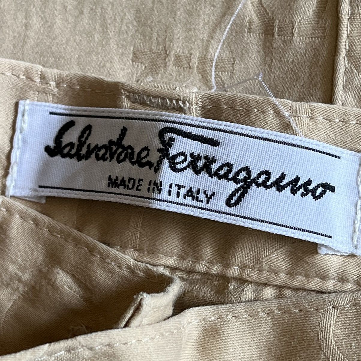 Vintage - Salvatore Ferragamo Monogram Pants Made In Italy - 5