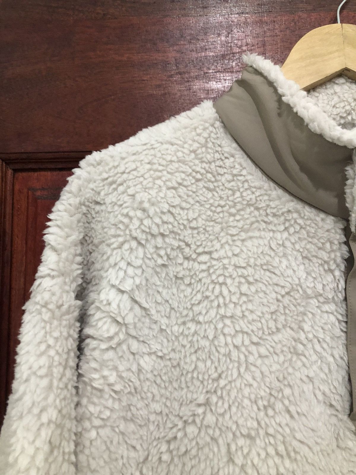 White Mountaineering Fleece Oversized Pullover Jacket - 7