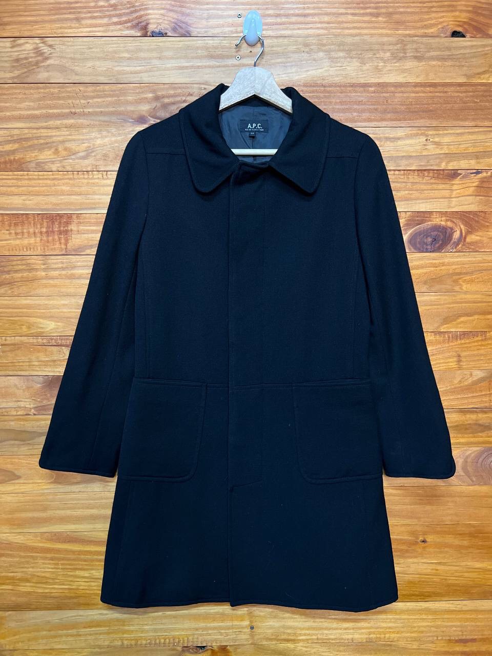 A.P.C LAINE WOOL COAT WOMENS MADE IN POLAND - 2