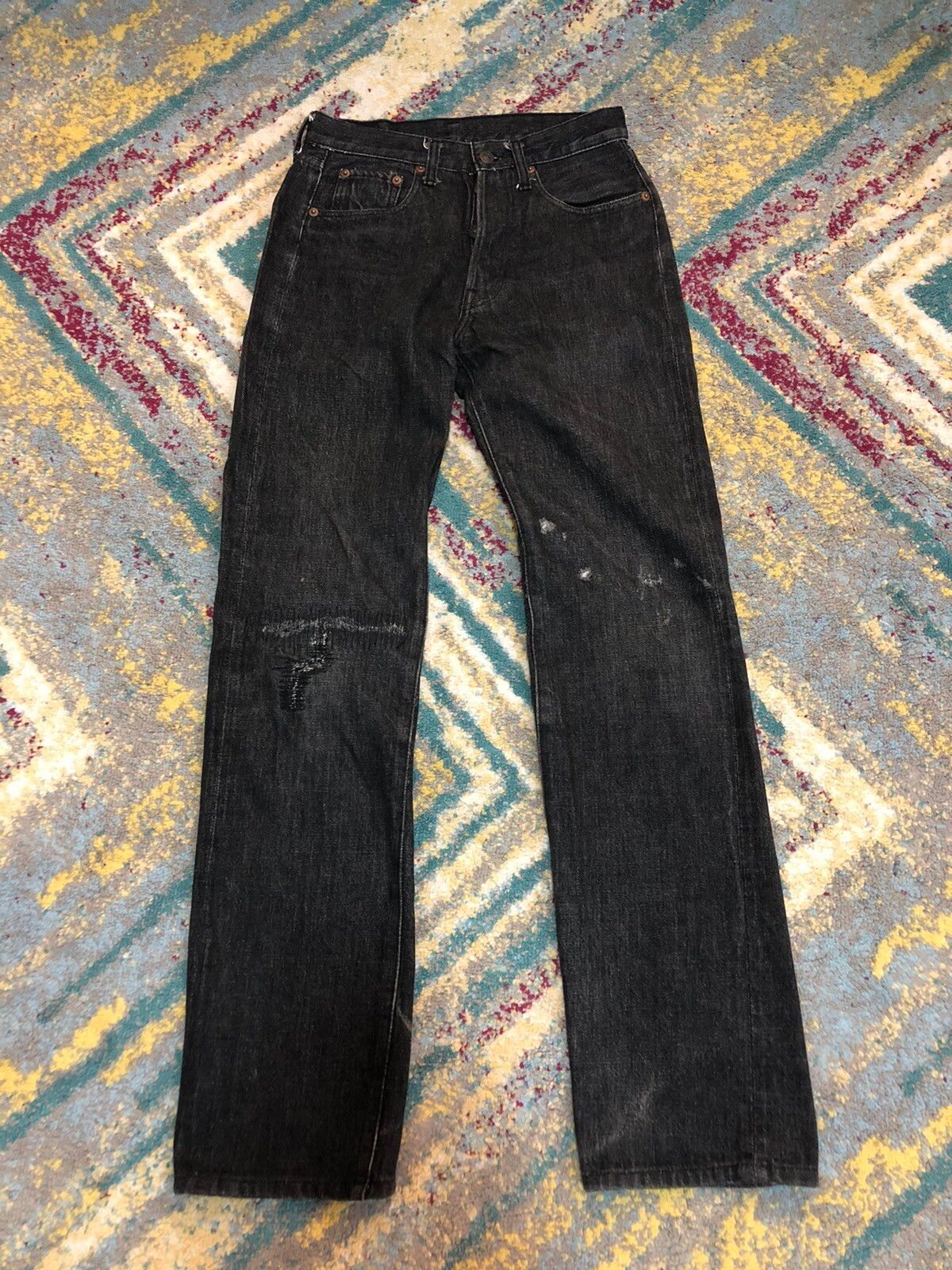 Denime selvedge jeans super black - 2