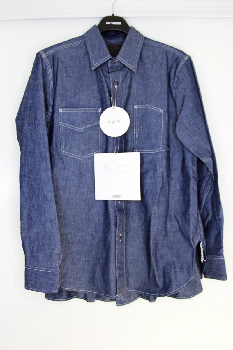 BNWT AW20 FUMITO GANRYU PLEATED DENIM SHIRT 2 - 2