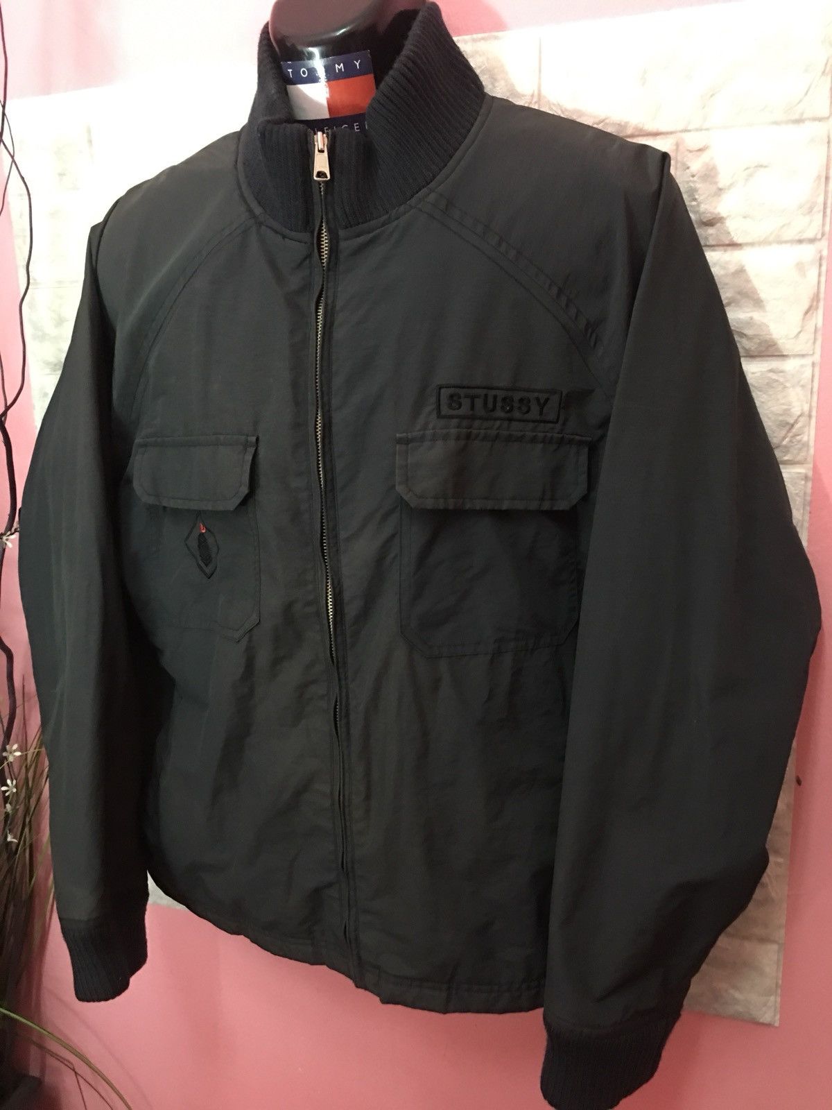 Stussy bomber jacket/stussy flight jacket - 2