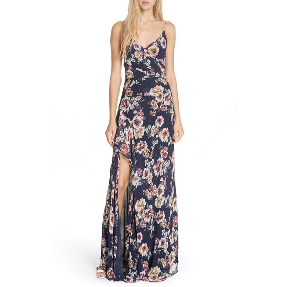 NICHOLAS Garden Rose Silk Maxi Dress - 5