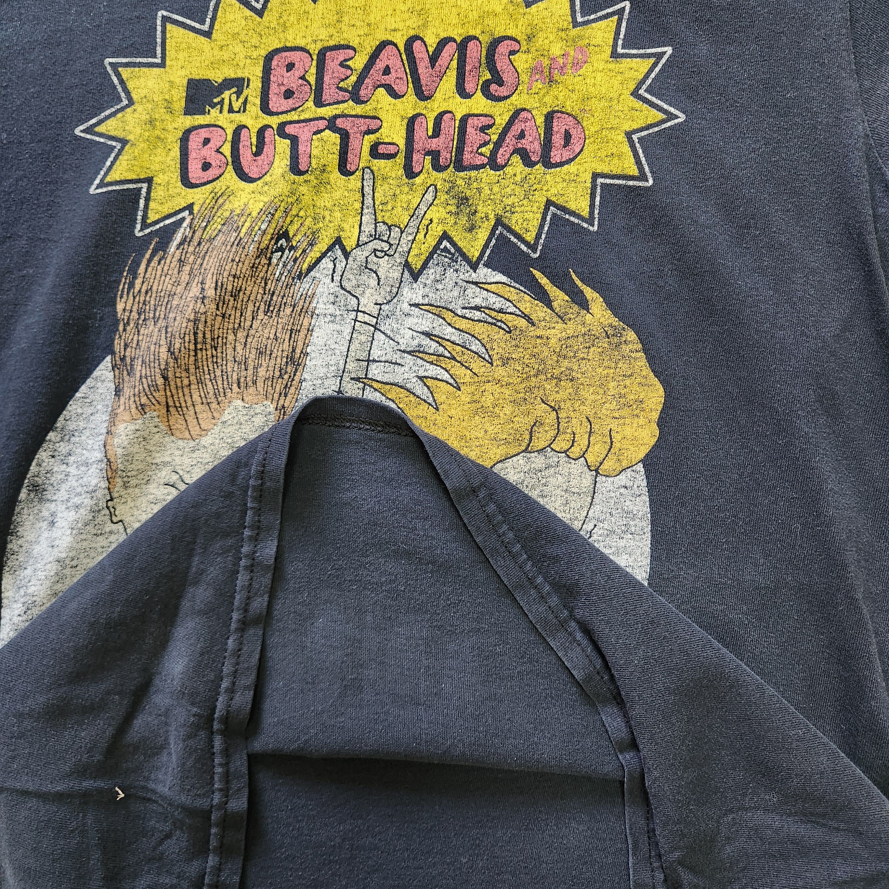 MTV Beavis And Butt-Head Distressed Printed TShirt - 15