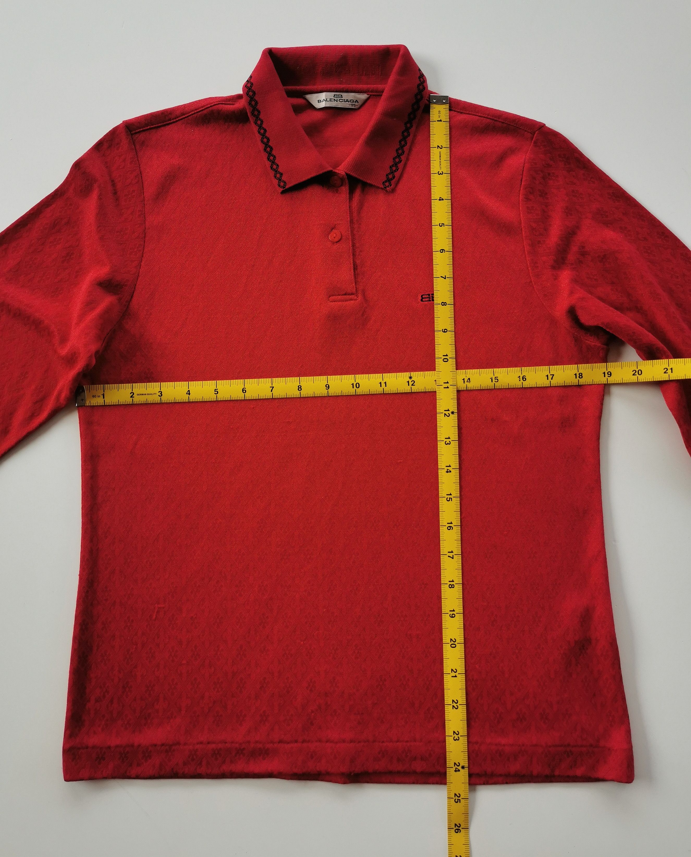 Balenciaga Longsleeve Polo Shirts - 9