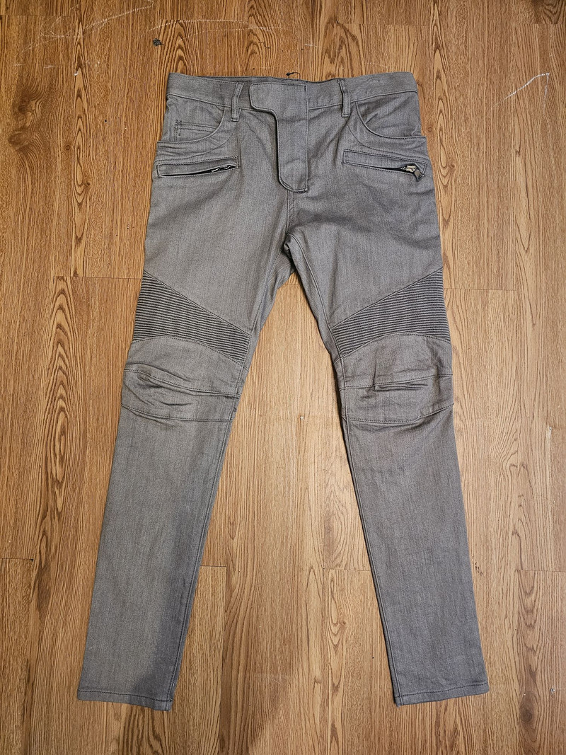 Balmain Biker Jeans - 1