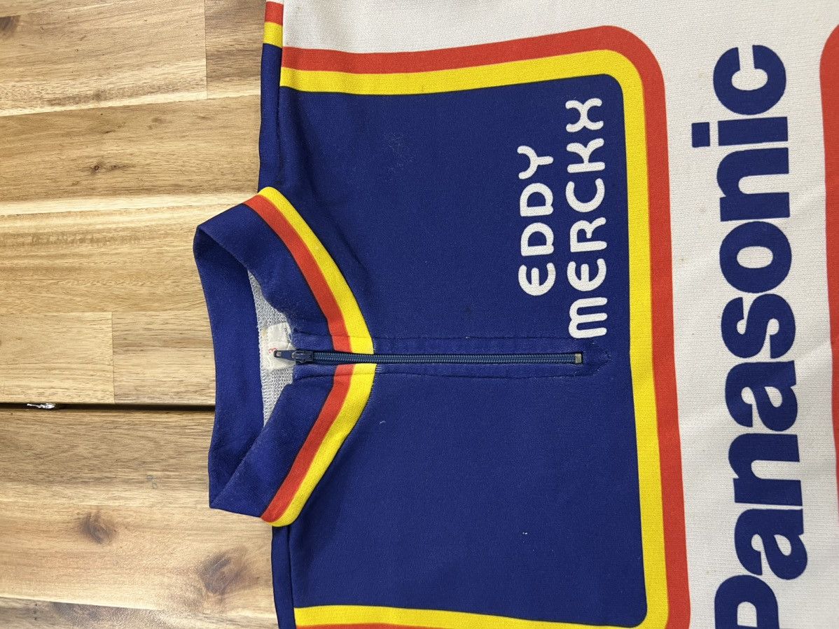 Vintage 80’s Eddy Merckx Panasonic Cycling Jersey - 2