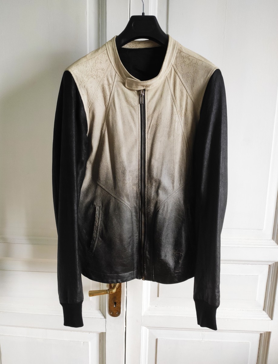 FS: Rick Owens Intarsia Gradient Leather, size M (US 38/EU 48)