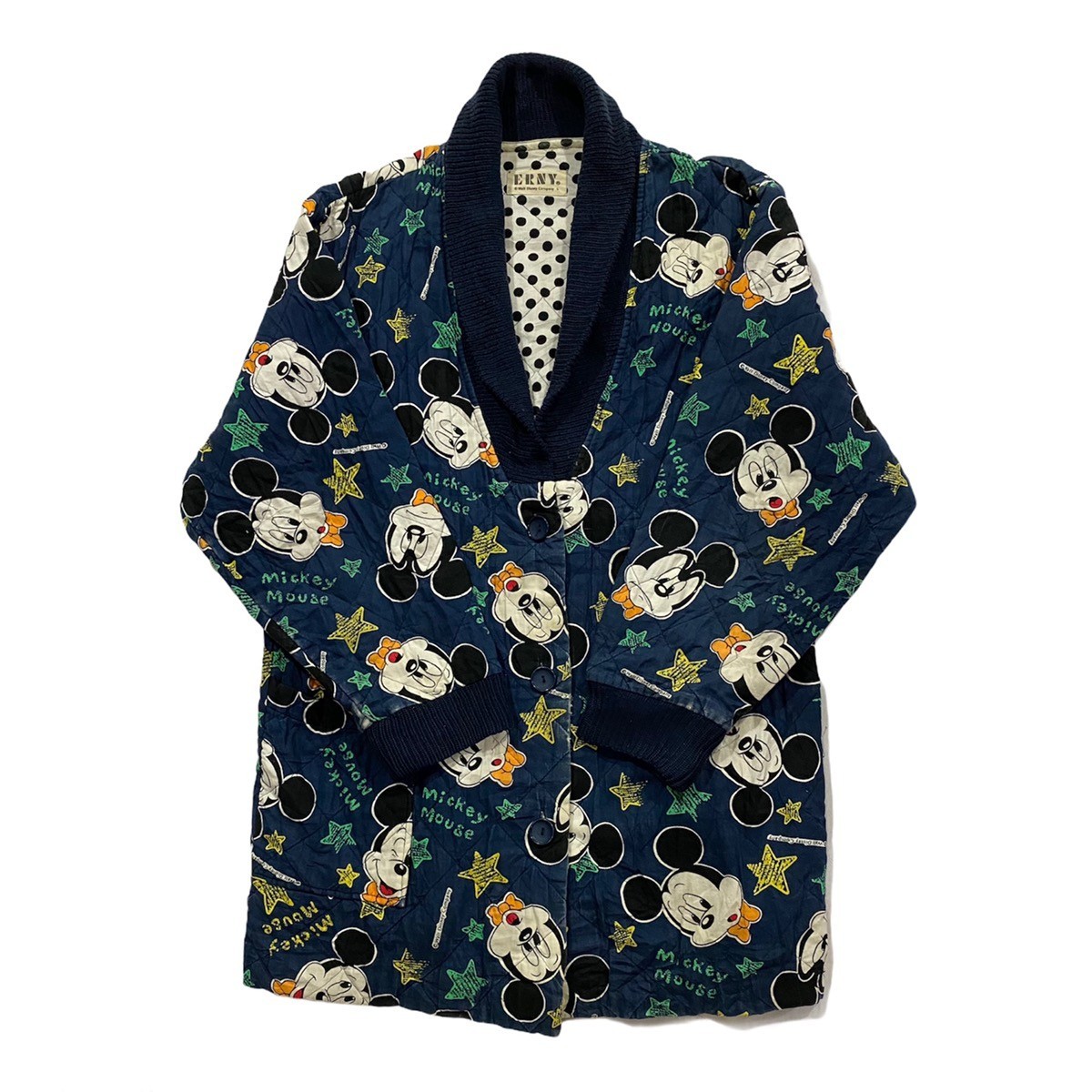 Vintage - Vintage Disney Mickey Mouse Fullprint Button Up Jacket - 2