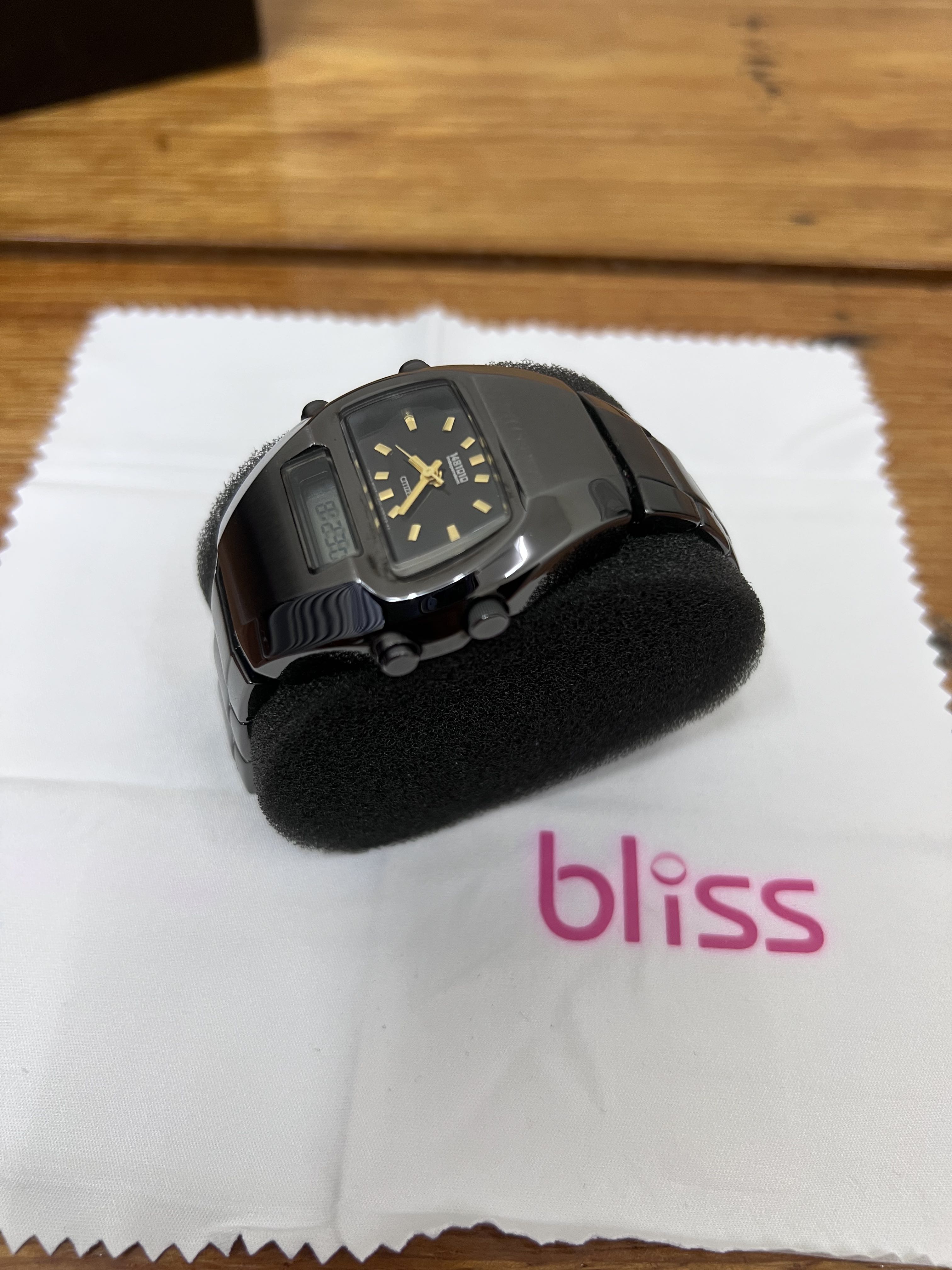 Vintage citizen 1481010 Analog Digital Watch - 3