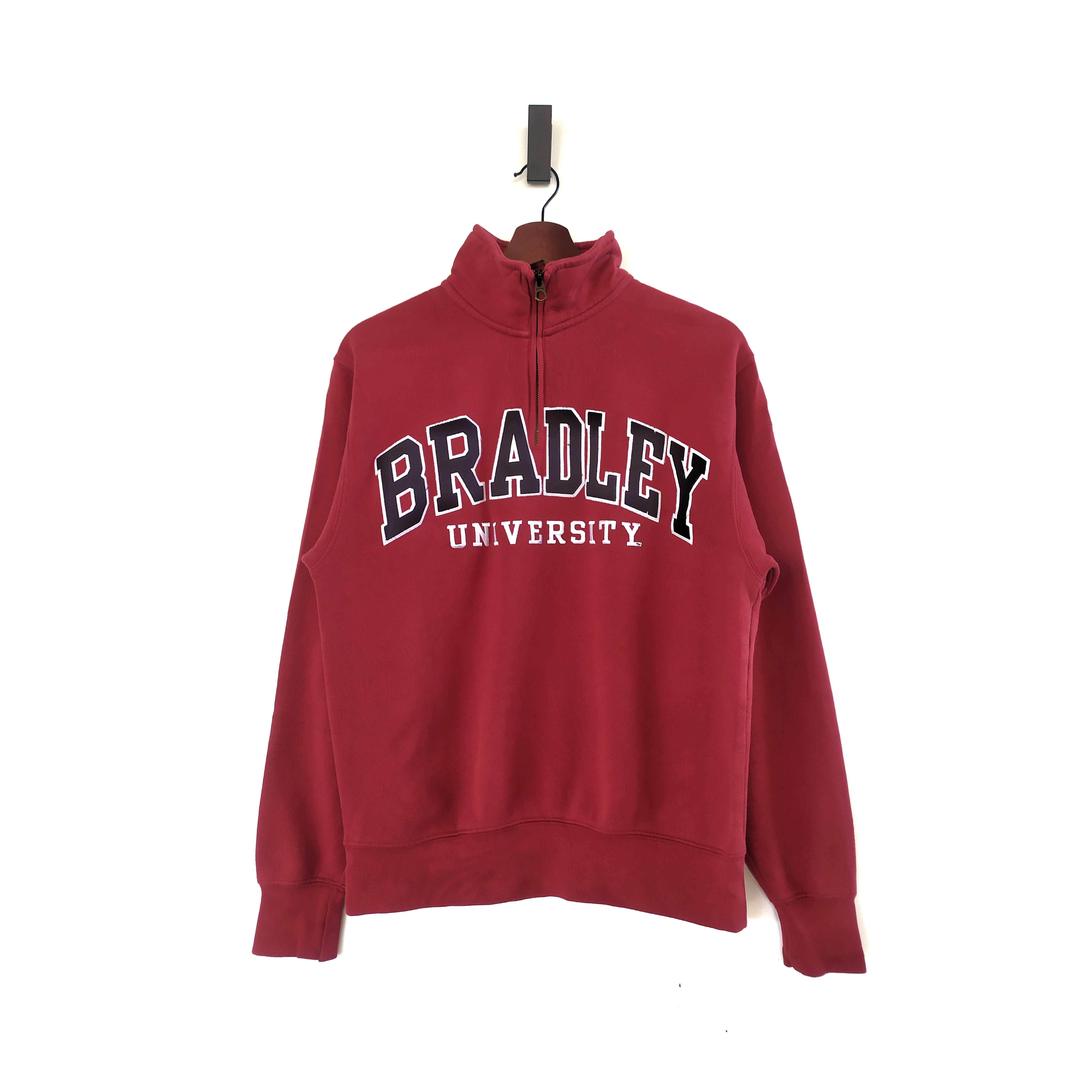 Jansport - Bradley University Big Logo Embroidered Sweatshirt - 1