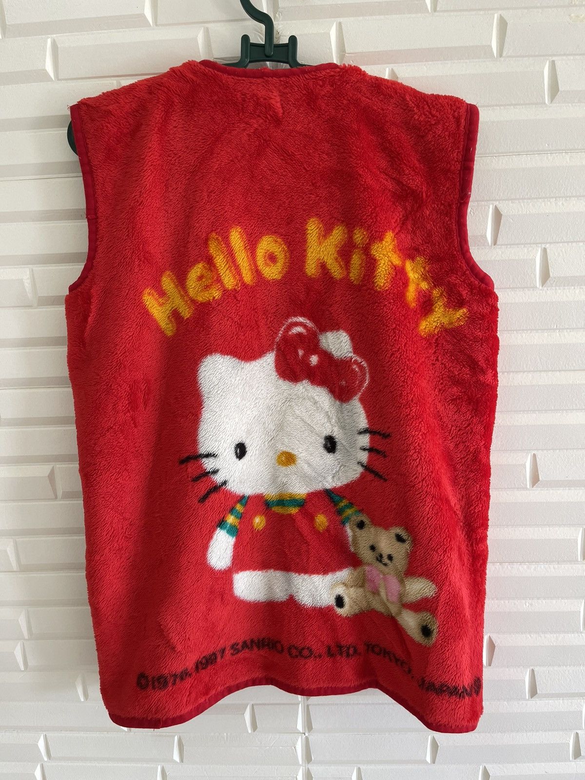 Cartoon Network - 1990 HELLO KITTY Fleece Vest Street Fashion - 1