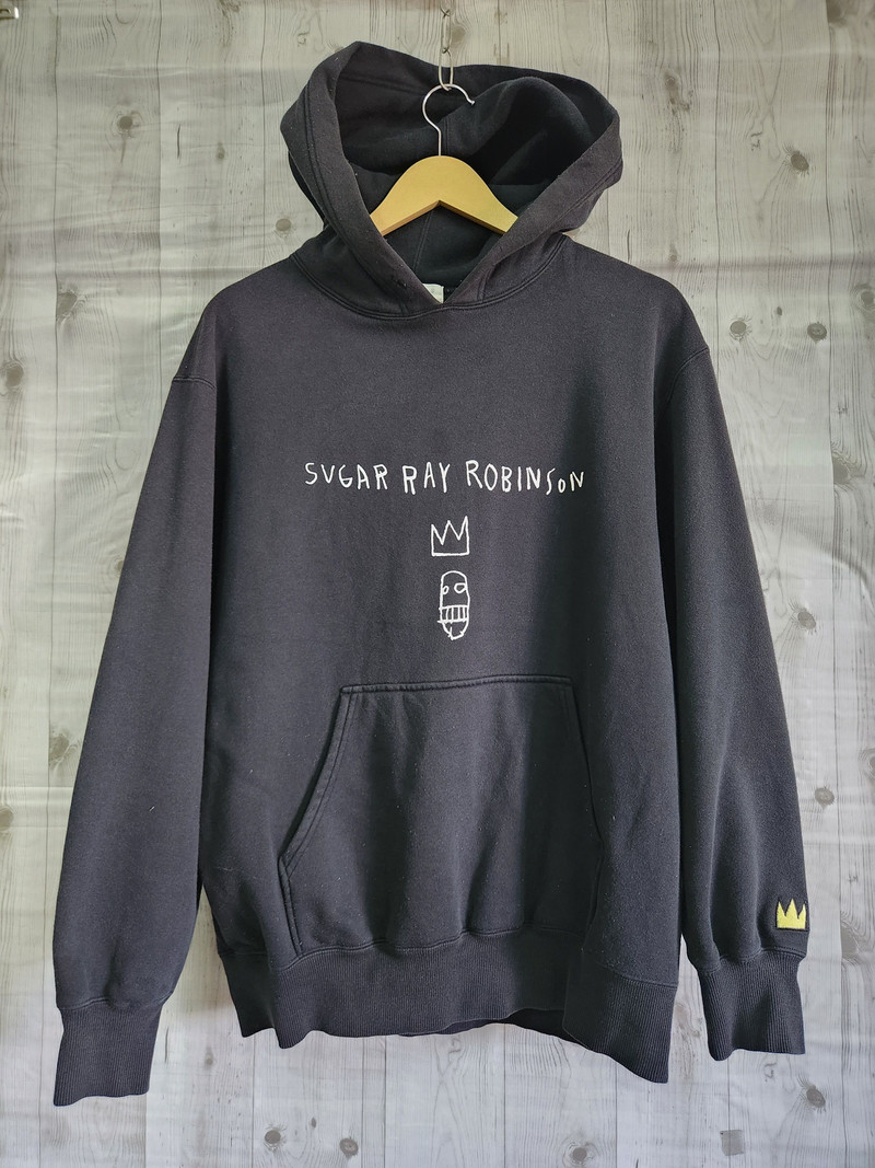 Uniqlo - Sugar Ray Robinson Jean-Michel Basquiat Sweatshirts Hoodie - 1