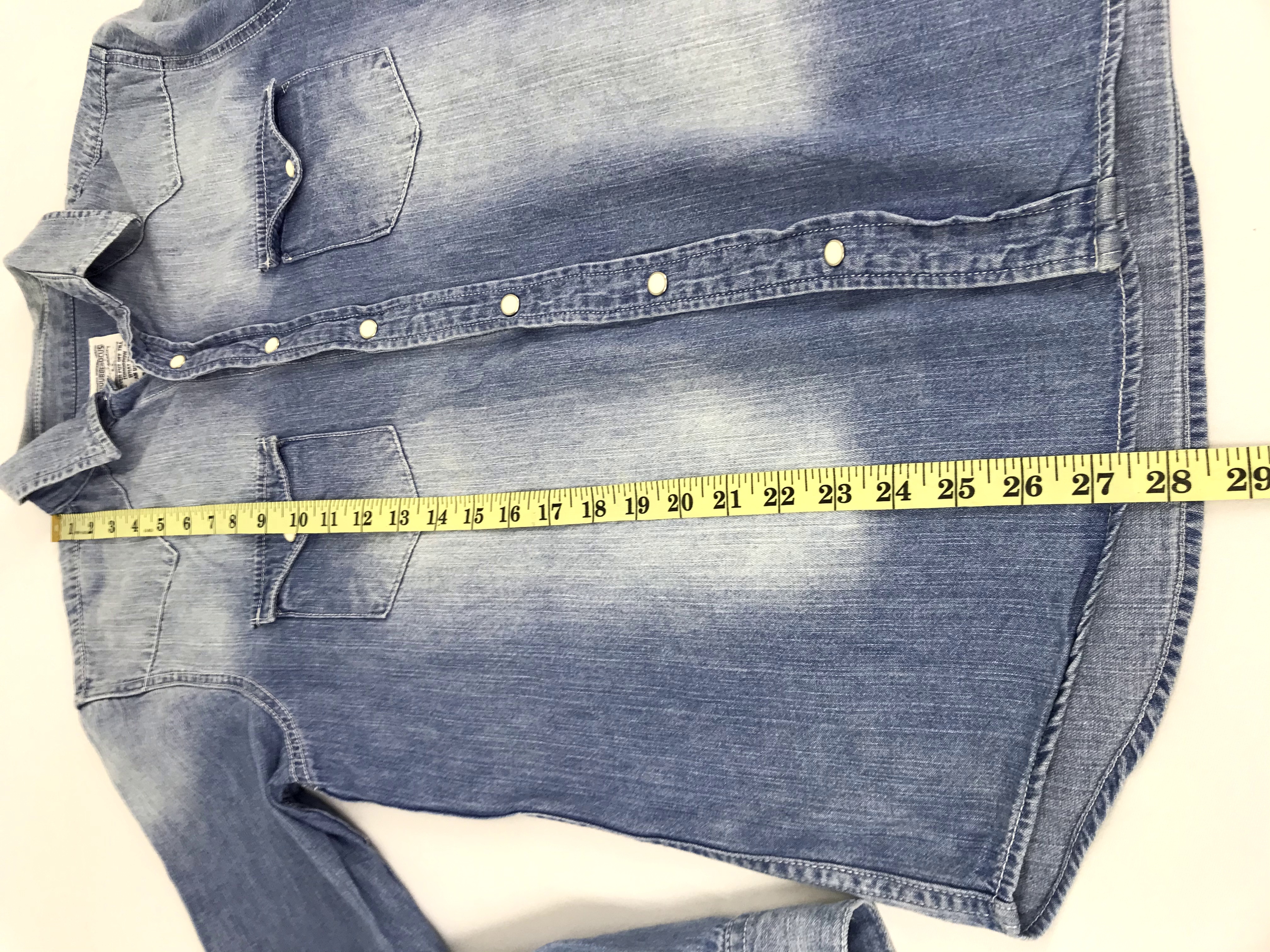 Hype - Vintage Style Double Focus Brand Western Denim Jeans - 10