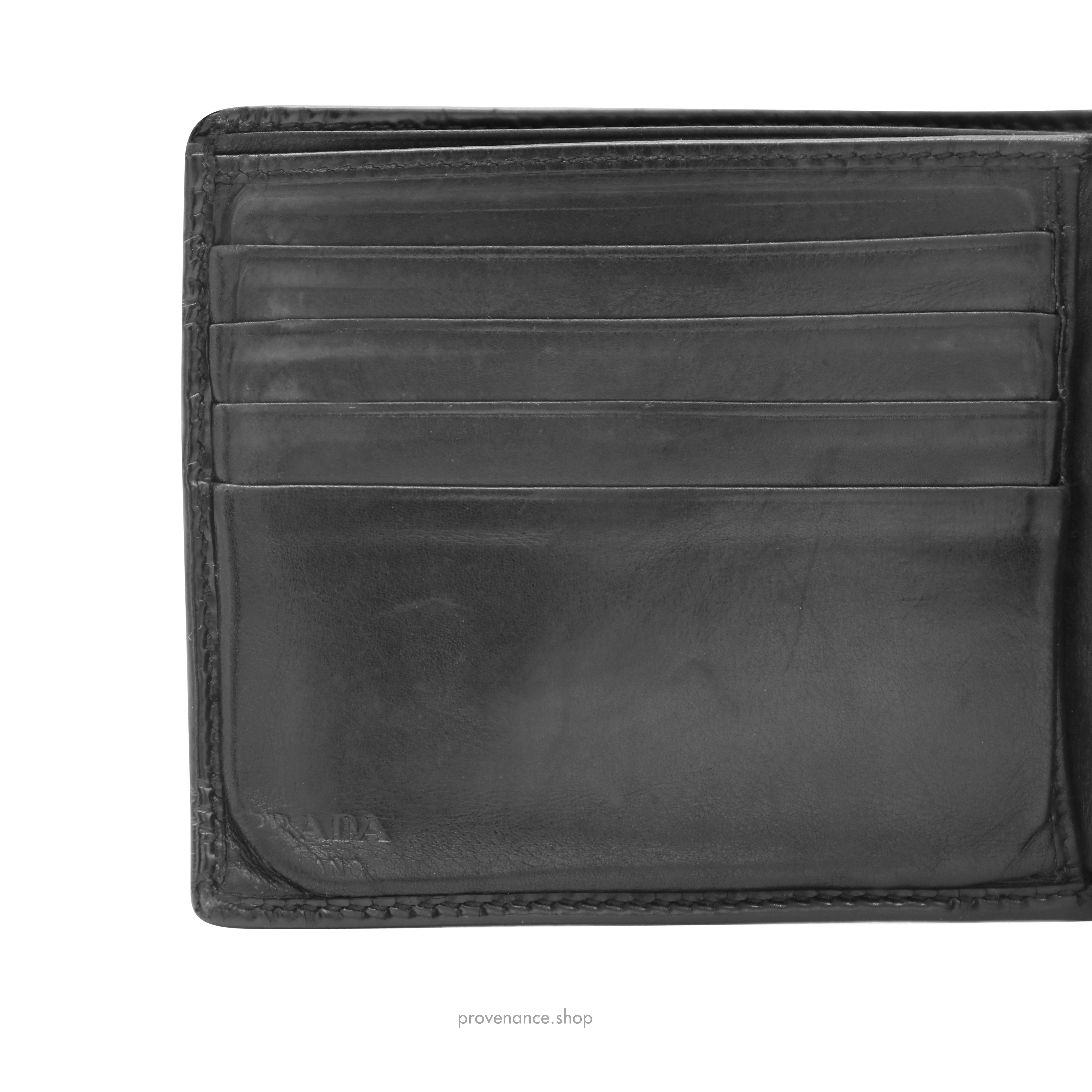 Bifold Wallet - Black Patent Leather - 7