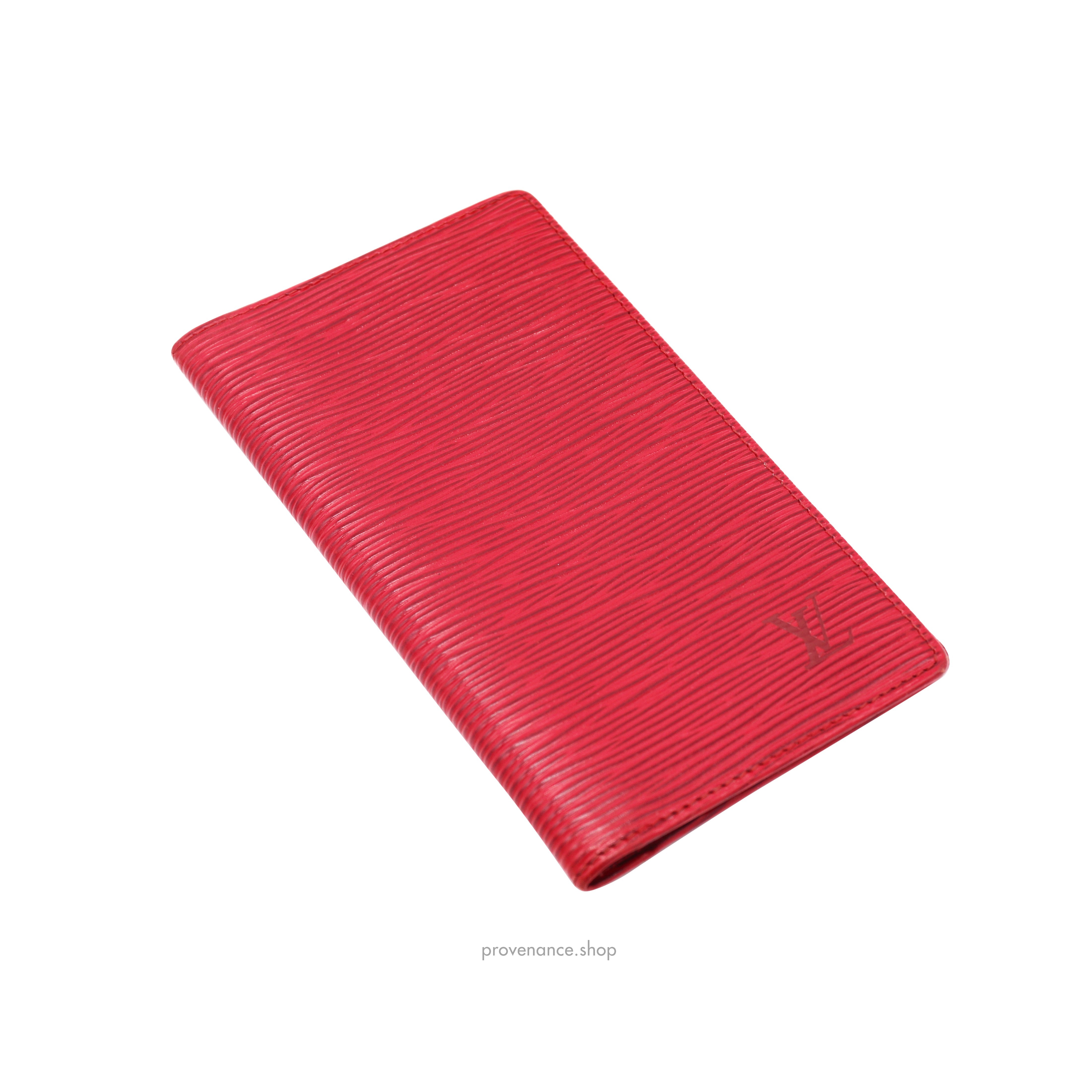 Long Wallet - Red Epi Leather - 4