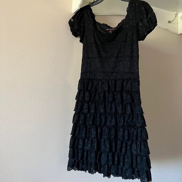 Betsey Johnson Y2K VTG Babydoll Lace Dress - 7