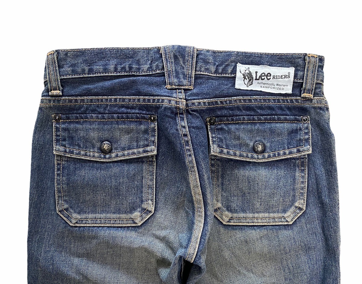 Lee - Union Made by Lee Bush Pants Distressed Denim Made in Japan - 7