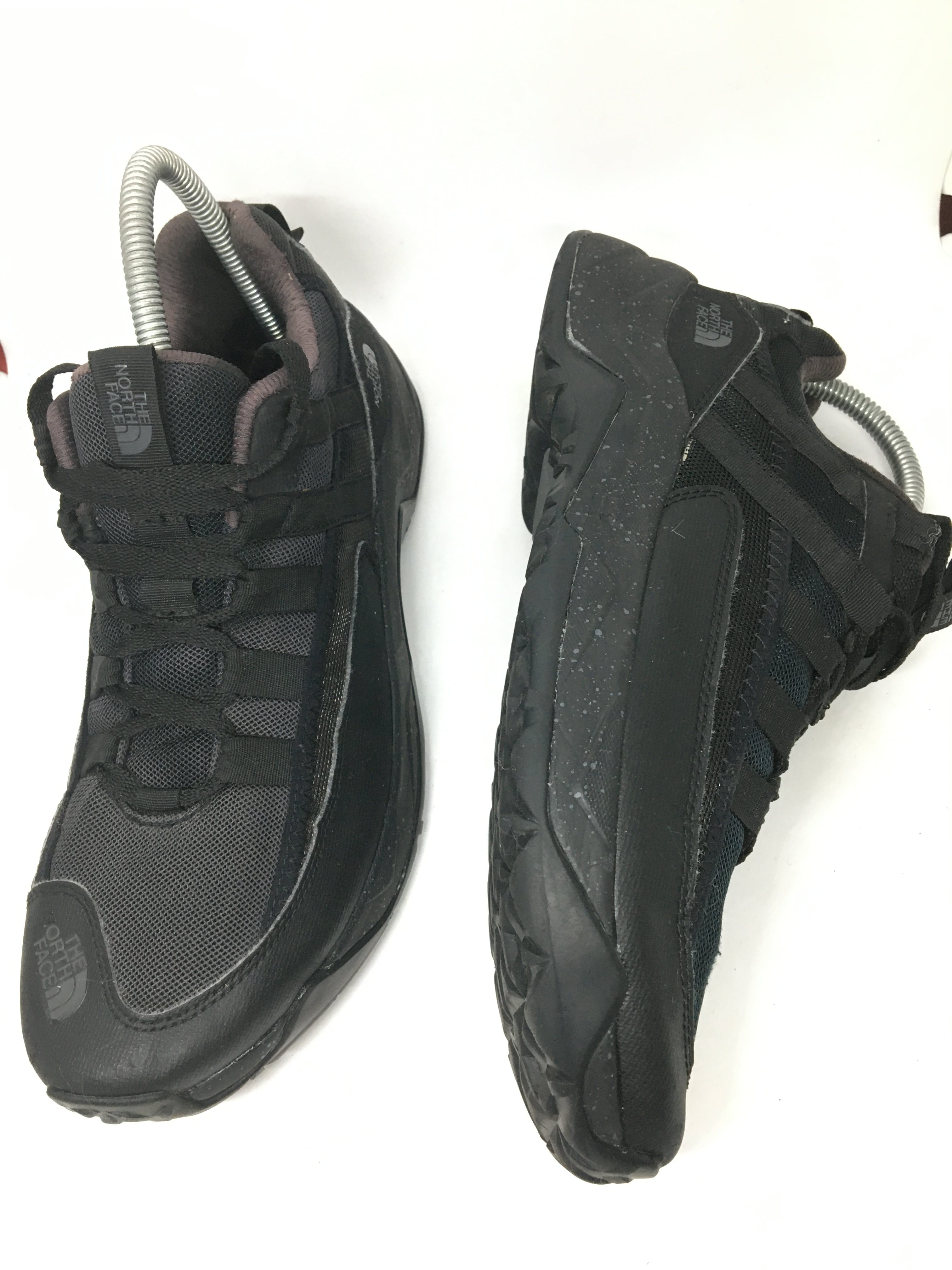 TNF The north face black sneakers size us9 - 3