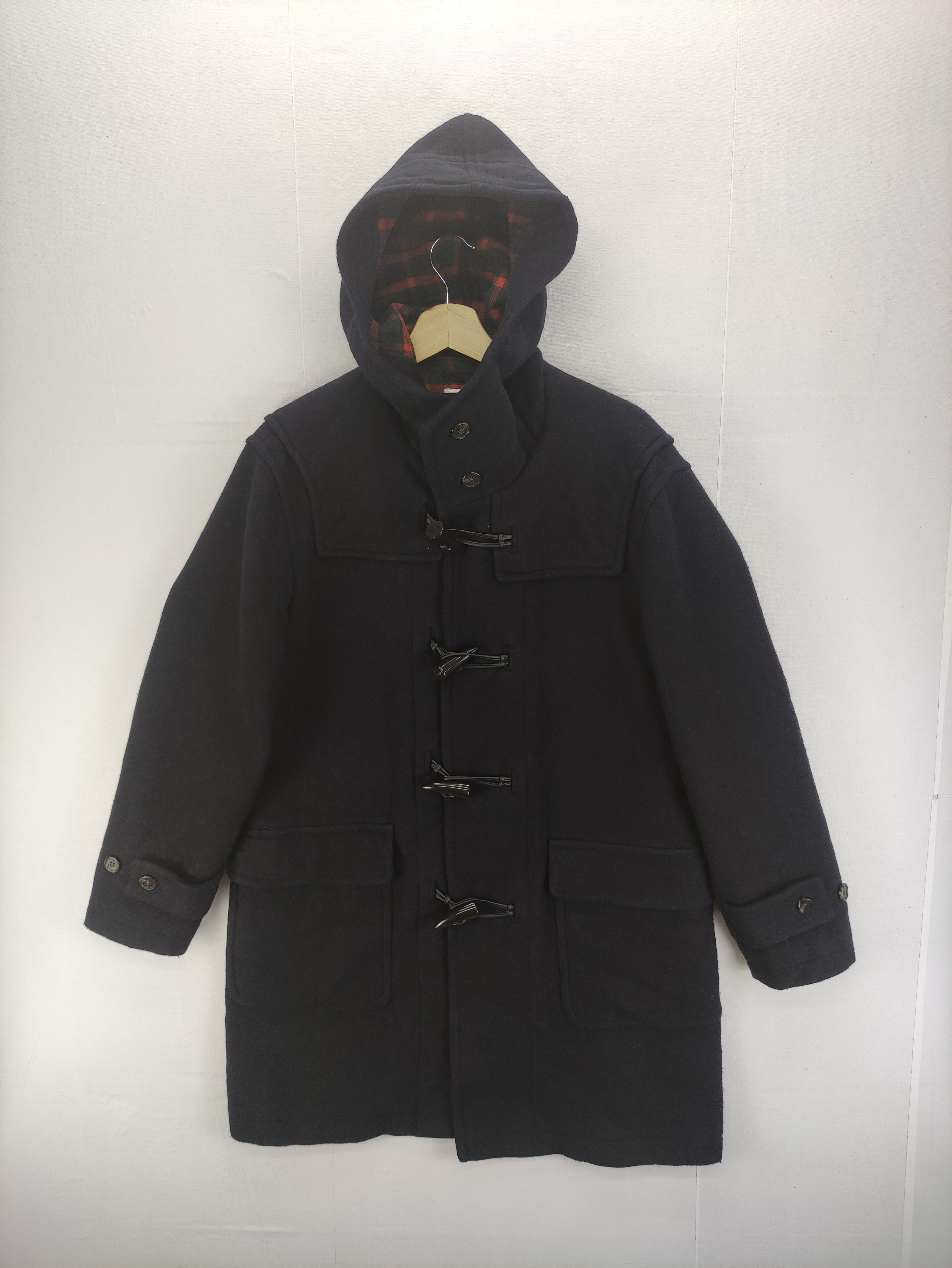 J.W.Anderson x Uniqlo Wool Hoodie Coat Duffel Jacket - 1