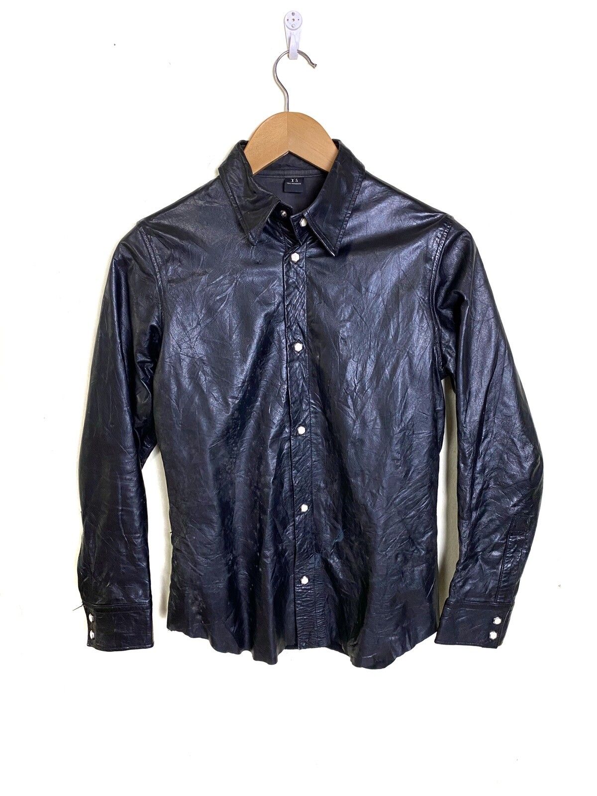Vintage Y’s Yohji Yamamoto Leather Shirt - 1