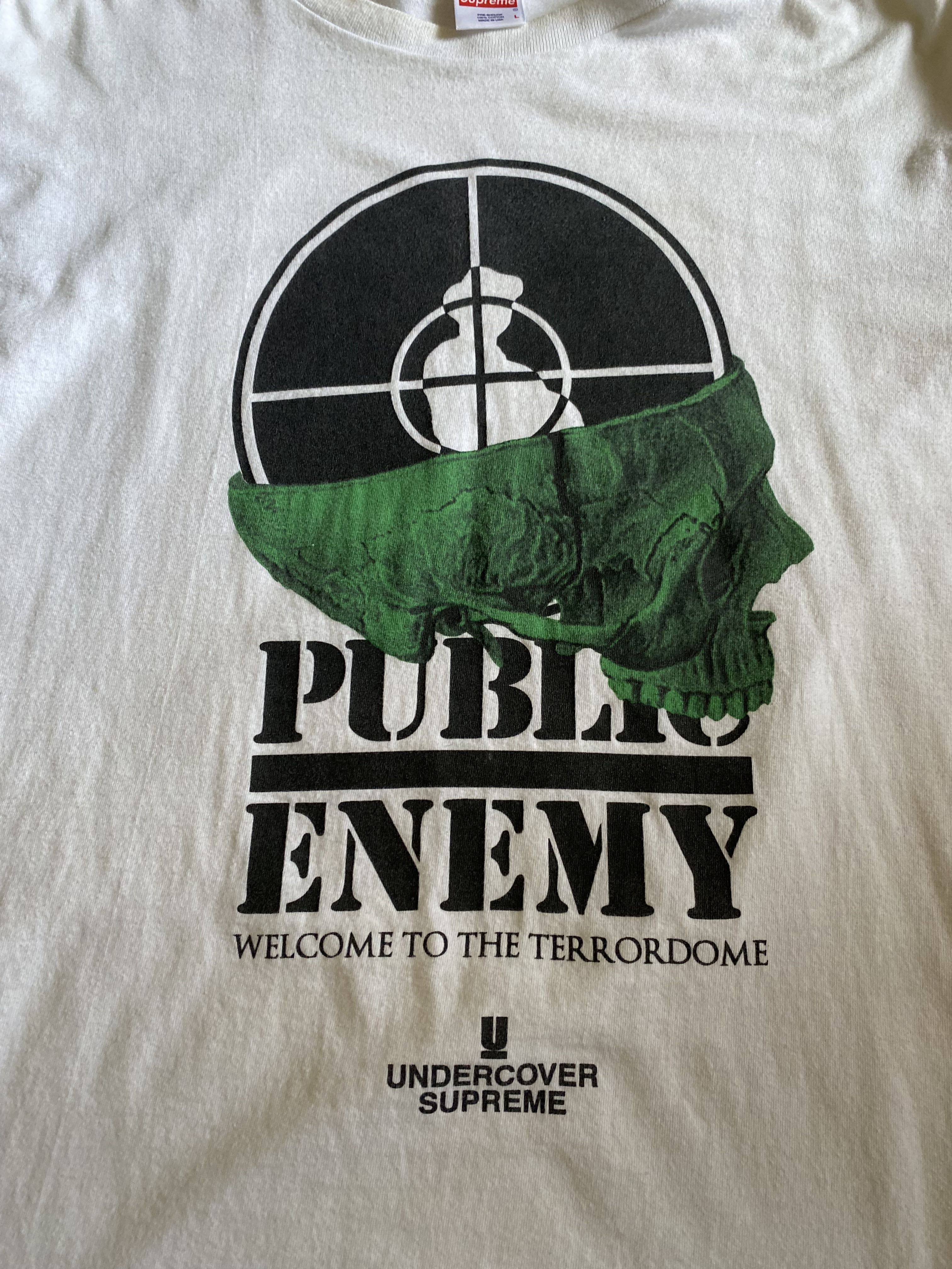Supreme X Undercover Public Enemy T-shirt  - 2