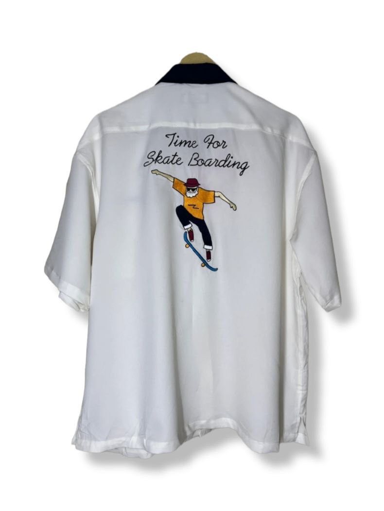 Vintage Powell Peralta Naive Magic Skate Satin Shirt - 1