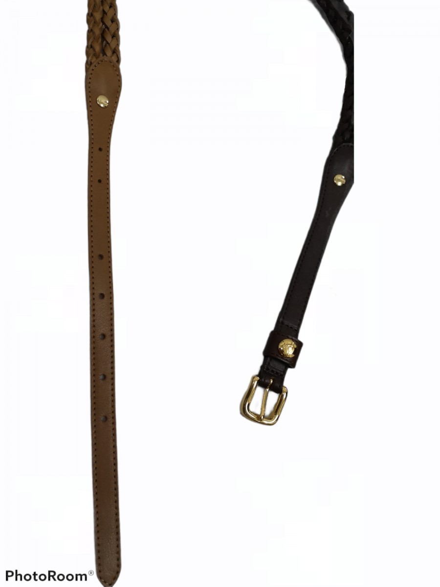 Very Rare - Rare Woven Leather Belt - 4