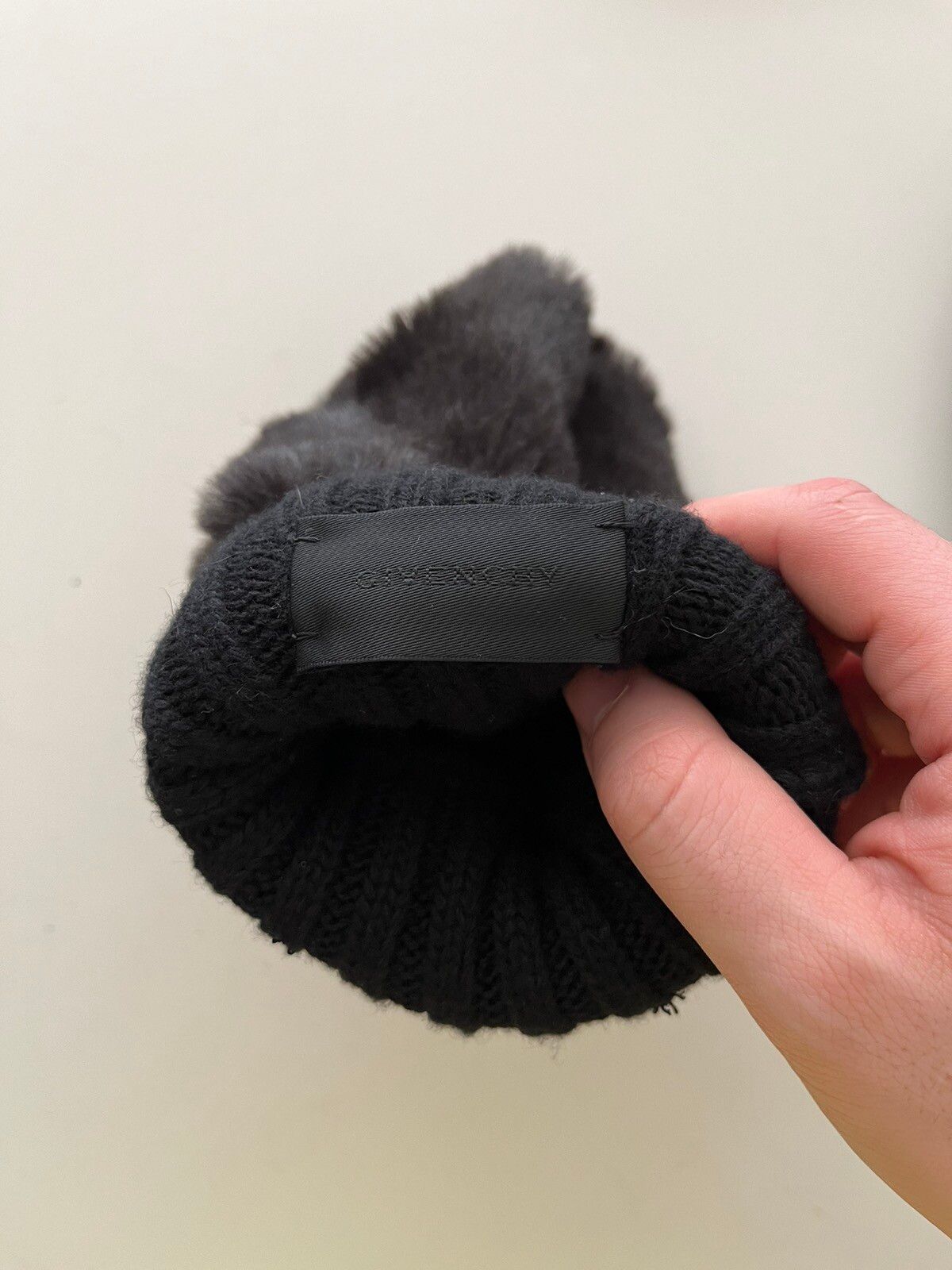 NWT - Givenchy Faux Fur Mittens - 5