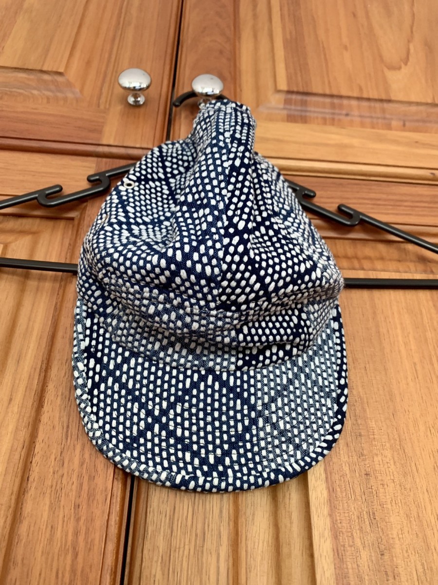 Kuon - 5 Panel Sashiko Hat - 2